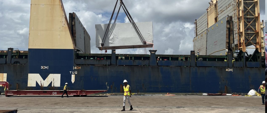 „AsstrA“ įvykdė sudėtingą elektros energijos gamybos įrangos gabenimą iš Bangladešo į JAV